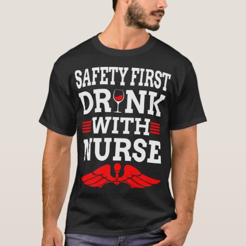 Best Nurse Ever Medical Worker Registered Nurse Wi T_Shirt