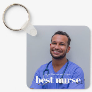 Best Nurse Ever Thank You  Keychain