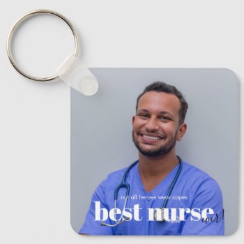 Best Nurse Ever Thank You  Keychain by monetmdesigns at Zazzle