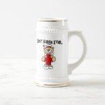 Best Nurse Ever Tshirts and Gifts Beer Stein