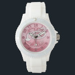 Best Nurse Ever Watch<br><div class="desc">Pretty in pink Best Nurse Ever Watch. Makes a great gift or award for your favorite nurse.</div>