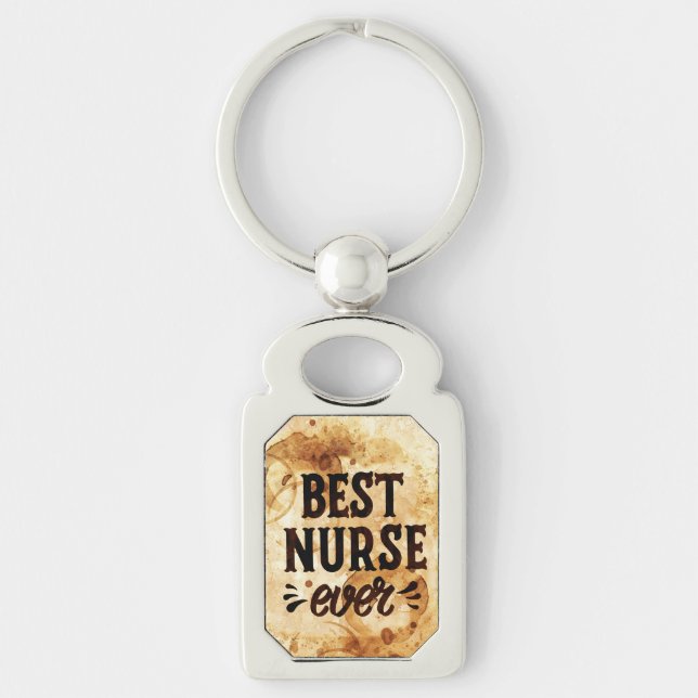 Best Nurse  Keychain (Front)