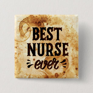 Best Nurse Mug Button