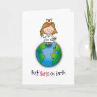 Best Nurse on Earth - Nurses Day - Nurses Week
