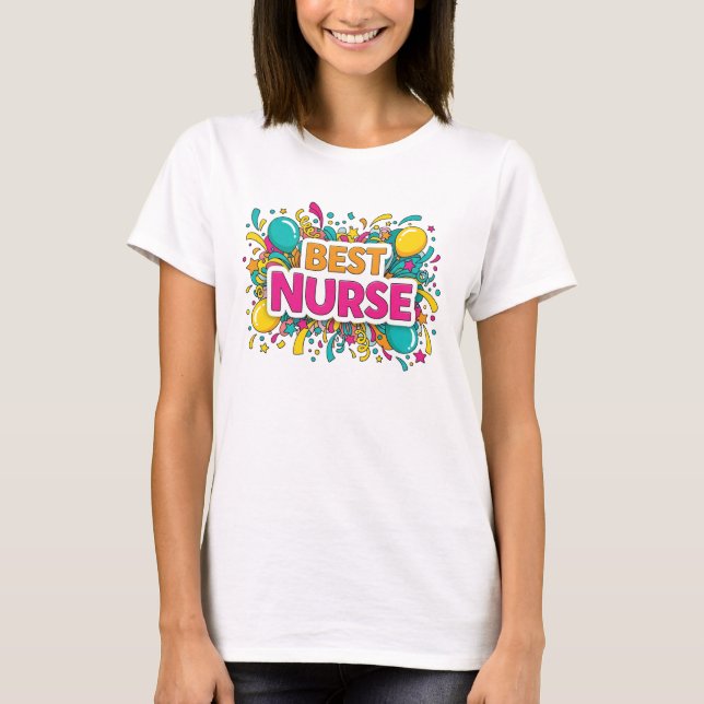 Best Nurse Women’s T-Shirt (Front)