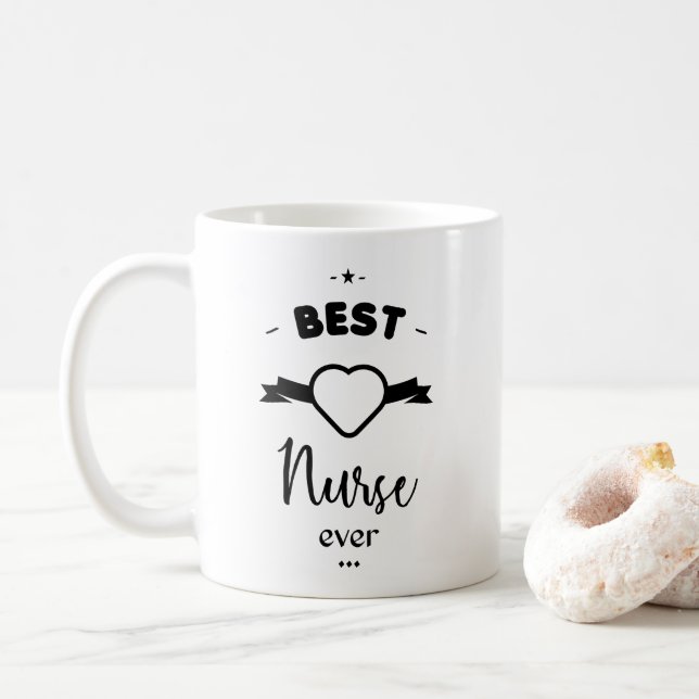 Best Nurser Coffee Mug (With Donut)