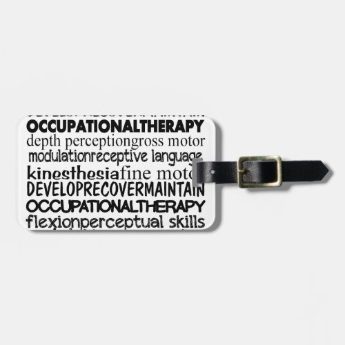Best Occupational Therapy Gifts Luggage Tag