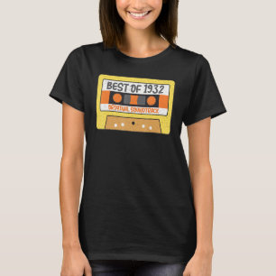 Best Of 1932   Cassette Tape Player Vintage Retro T-Shirt