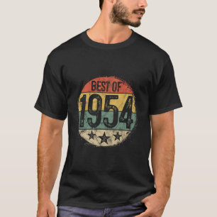Best Of 1954 71st Birthday Gifts For Men Women 71  T-Shirt