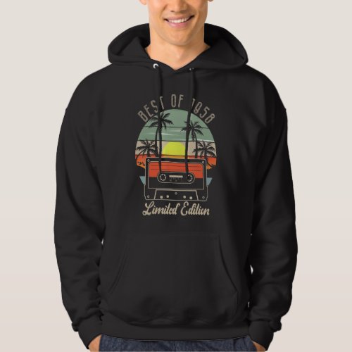 Best Of 1958 65th Birthday Limited Edition 65 Year Hoodie