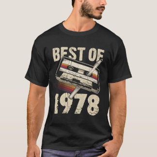 Best Of 1978 Audio Cassette 46Th 46 T-Shirt