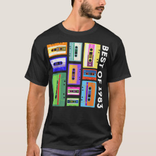 Best Of 1983 Cassette Tape Shirt 80s 90s Retro Mix