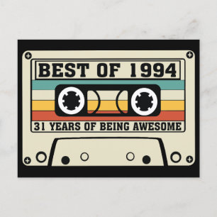 Best of 1994 31 years of being awesome  holiday postcard