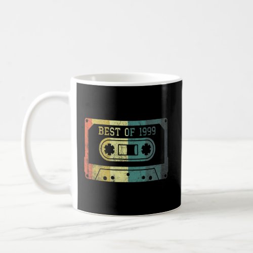 Best Of 1999 Birthday Vintage Cassette Tape  Coffee Mug