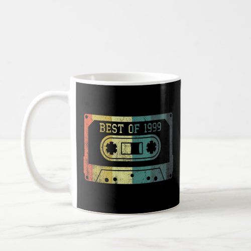 Best Of 1999 Birthday Vintage Cassette Tape  Coffee Mug