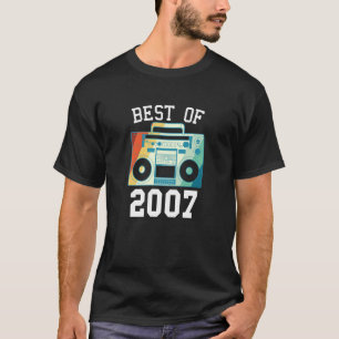 Best Of 2007 Birth Year Vintage Birthday 2007 T-Shirt