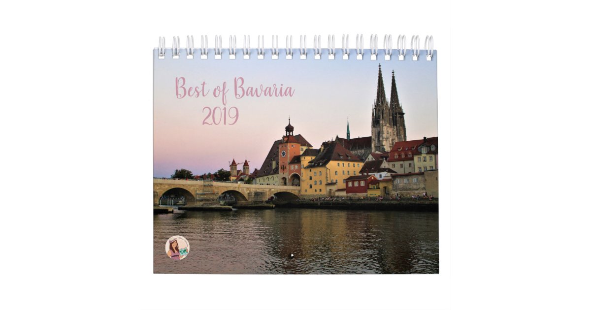 Best of Bavaria 2019 Calendar | Zazzle.com
