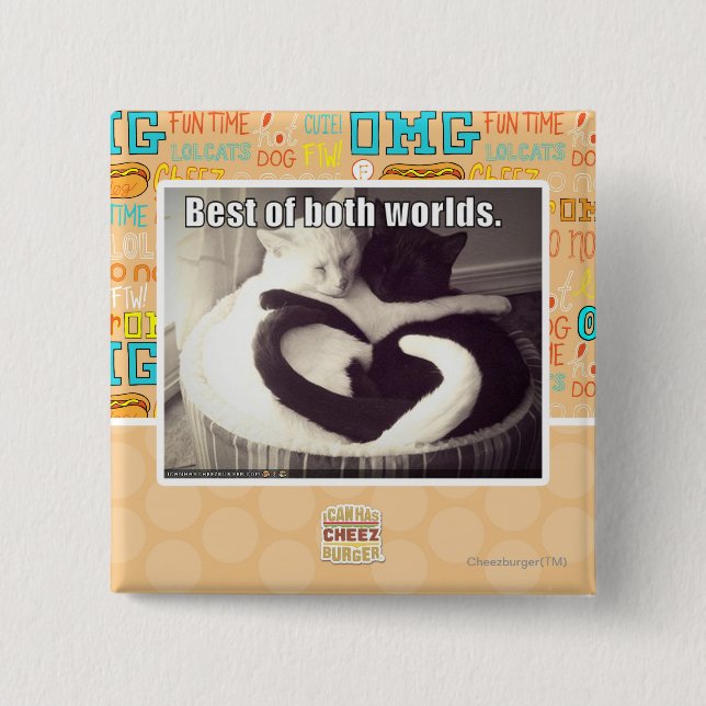 Best of both worlds. button (Front)