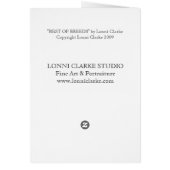 BEST OF BREEDS by Lonni Clarke Cards (Back)