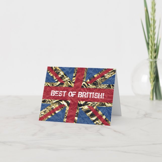 Best of British Card (Front)