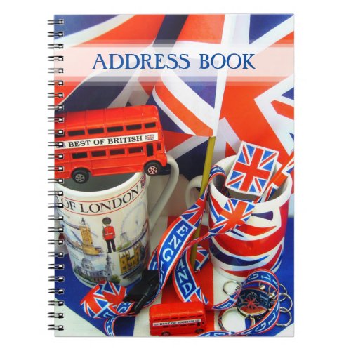 Best of British Souvenirs Adress Book