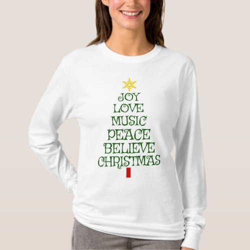 Best of Christmas in a tree T_Shirt