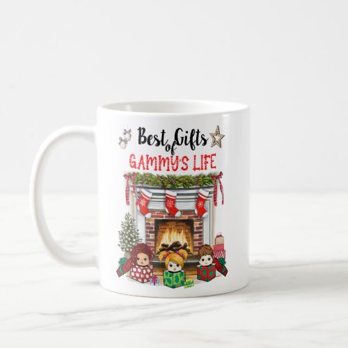 Best  Of Gammy Life Fireplace Christmas  Coffee Mug