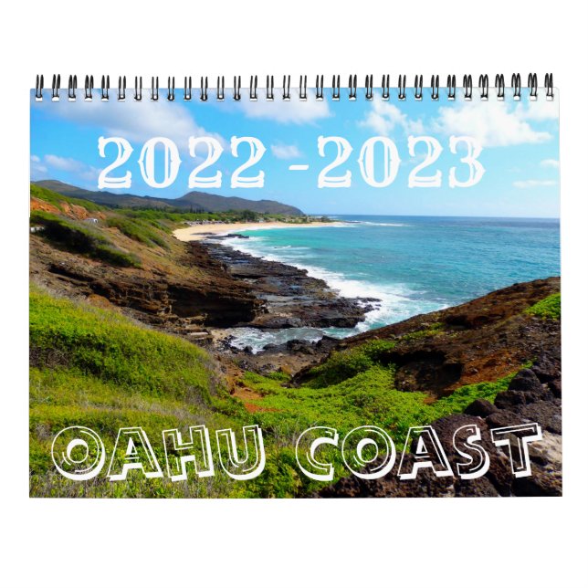 Best of Hawaii 2022-2023 Calendar (Back)