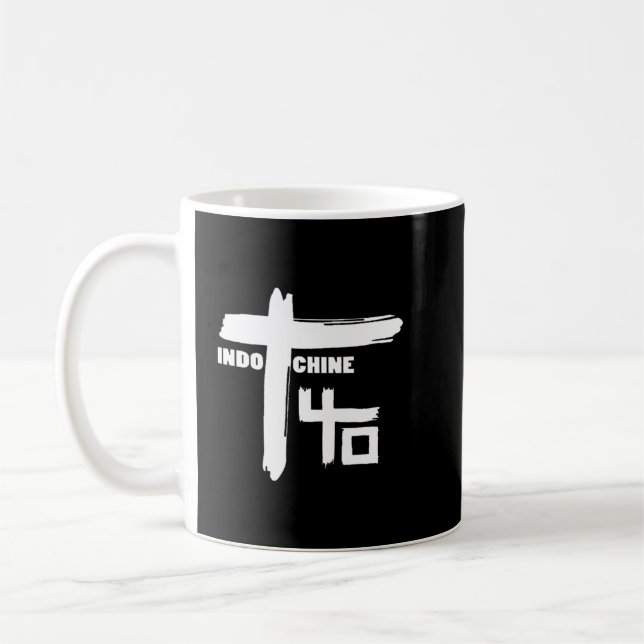 Best of Indochine band logo1 exselna Genres Rock n Coffee Mug (Left)