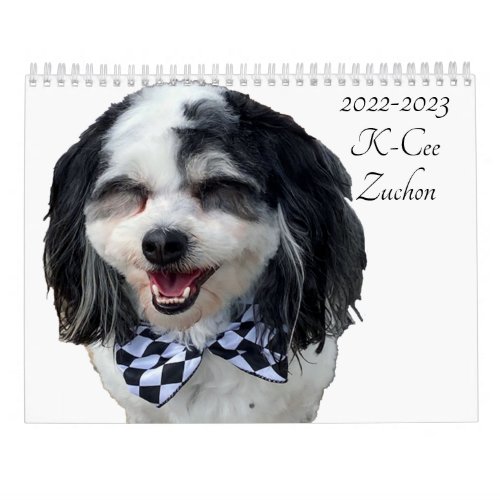 Best of K_Cee Cute Zuchon Dog 2022_2023 Calendar