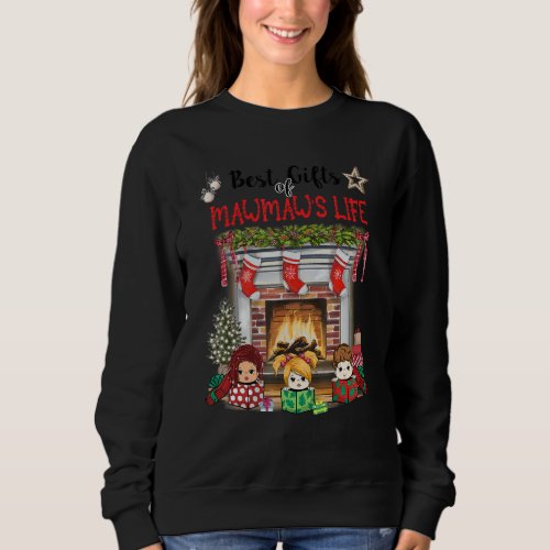 Best  Of Mawmaw Life Fireplace Christmas Sweatshirt