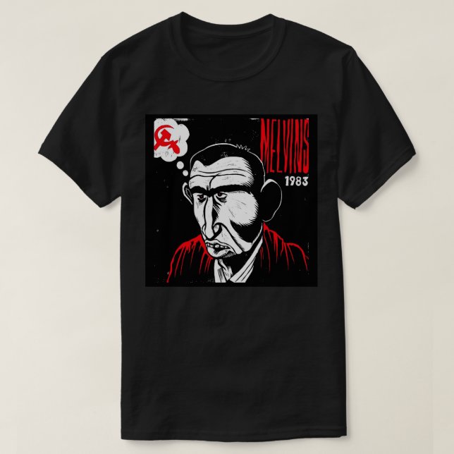best of melvins band group music rock Metal Print T-Shirt (Design Front)