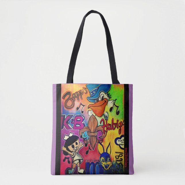 Best of New Orleans Nola Tote Purse Bag Louisiana (Front)