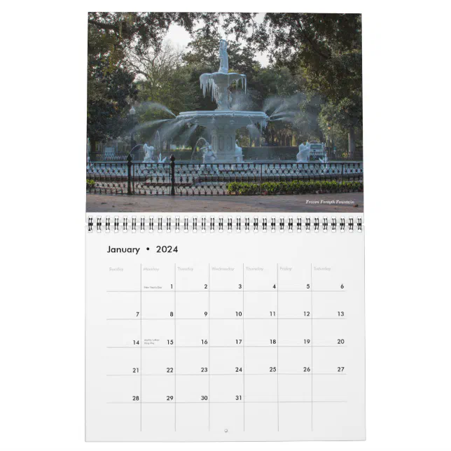 Best of Savannah, Calendar Zazzle