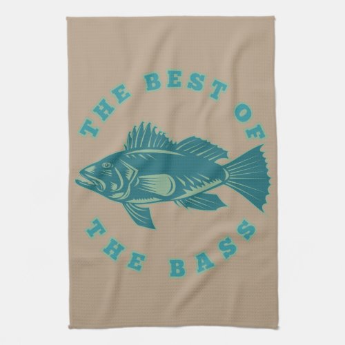 Best of the Bass Towel