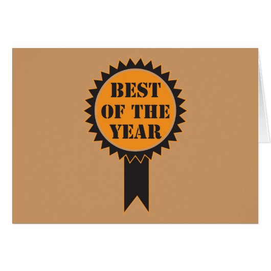 Best of the Year Cards (Front Horizontal)