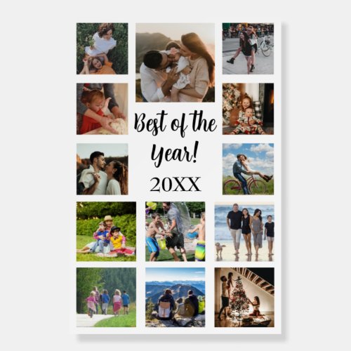 Best of the year Photo Collage