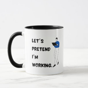 Best office gift for lazy colleagues funny quotes mug