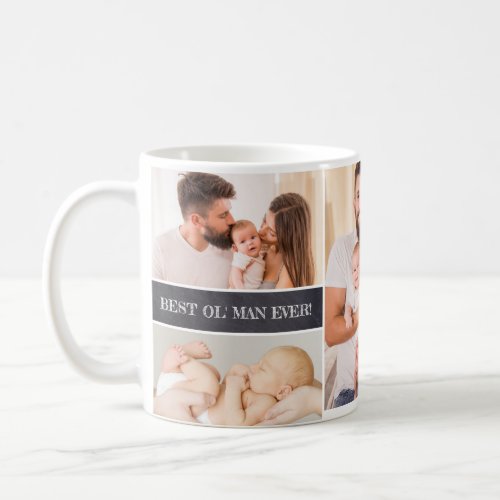 Best Ol man Ever Custom Photos Fathers day Coffee Mug