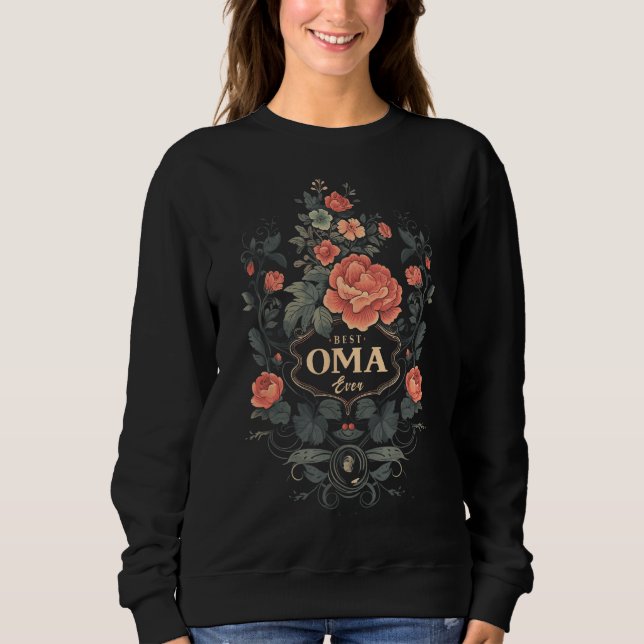Best Oma Ever Grandma  Mother s Day Graphic Tees W (Front)