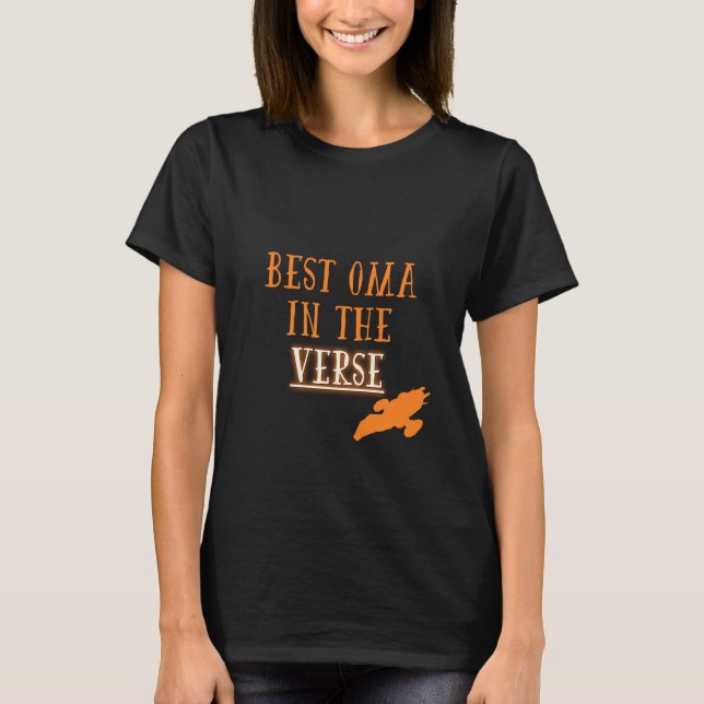 Best Oma in the Verse T-Shirt (Front)