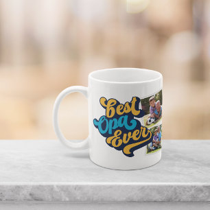 Best Opa Ever Grandpa Photo Coffee Mug