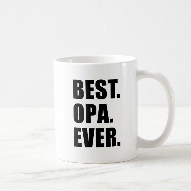 Best Opa Ever Mug (Right)