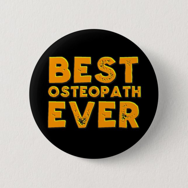 Best osteopath ever button (Front)