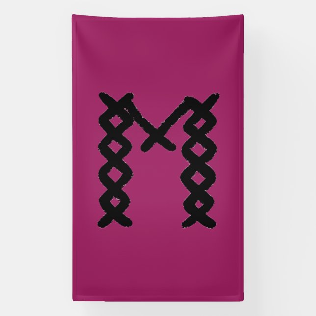 Best Outdoor Banners. Big. Black. Blank or Custom! Banner (Vertical)