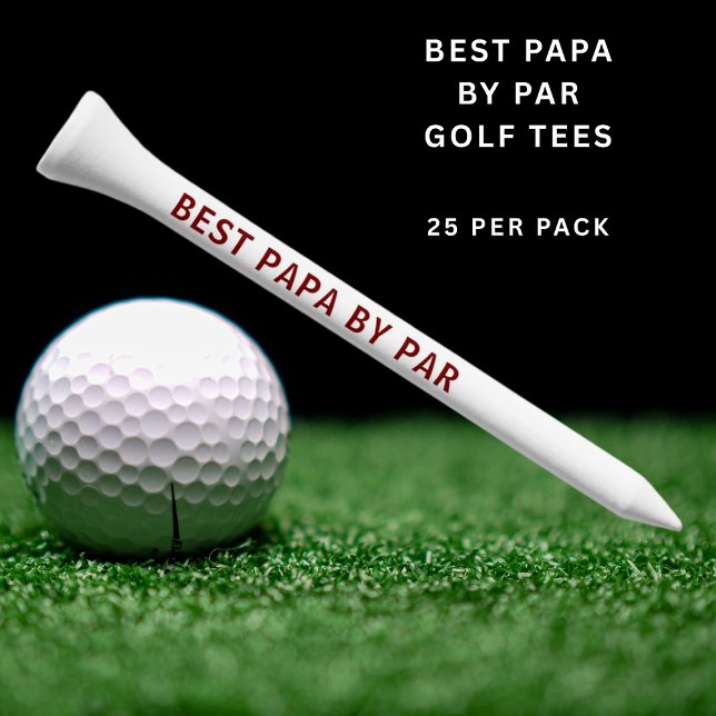 Best Papa By Par Father's Day Golf Tees (Creator Uploaded)