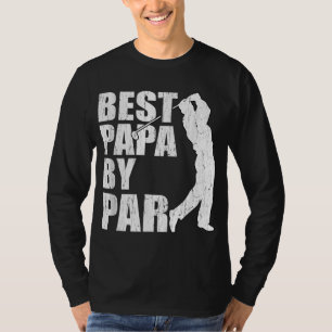 Best Papa By Par Funny Golf Father's Day Grandpa G T-Shirt