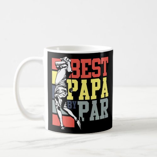Best Papa By Par Golf  Coffee Mug