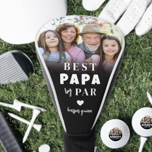 Best Papa By Par Photo Golf Head Cover