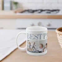 Best. Papa. Ever. Father's Day 2 Photo Coffee Mug, Zazzle in 2023